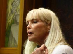 Linda Ewing asks Supervisors, "Don't turn a deaf ear for money."