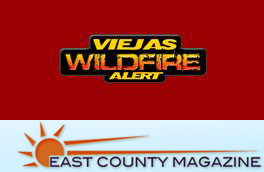 Viejas Wildfire Alerts - Powered by East County Magazine