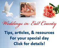 Weddings in East County
